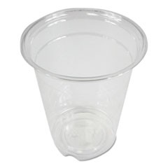 Clear Plastic Cold Cups, 12 oz, PET, 20 Cups/Sleeve, 50 Sleeves/Carton