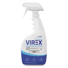 Virex All-Purpose Disinfectant Cleaner, Citrus Scent, 32 oz Spray Bottle, 8/Carton