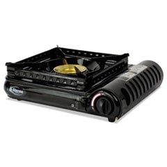 Butane Stoves, 15,000 BTU, Piezoelectric Ignition, 13 x 11 x 3.75