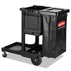 Rubbermaid Commercial Executive Janitor Cleaning Cart