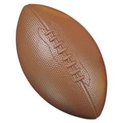 Coated Foam Sport Ball, For Football, Playground Size, Brown