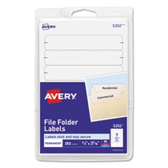 Avery® Permanent File Folder Labels