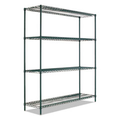 BA Plus Wire Shelving Kit, 4 Shelves, 72