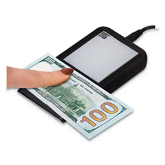 FlashTest Counterfeit Detector, MICR; UV Light; Watermark, U.S. Currency, 2.5 x 4.5 x 0.8, Black