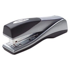 Optima Grip Full Strip Stapler, 25-Sheet Capacity, Silver