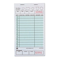 Guest Check Book, Two-Part Carbonless, 4 1/5