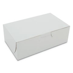 Bakery Boxes, 6.25 x 3.75 x 2.13, White, 250/Bundle