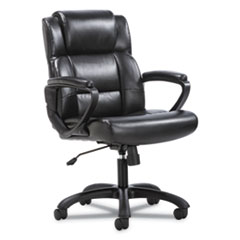 Mid-Back Executive Chair, Supports Up to 225 lb, 19