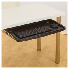 Comfort Keyboard Drawer with SmartFit System, 26w x 13.25d, Black
