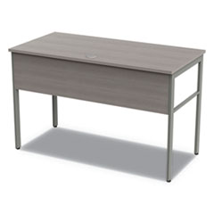 Urban Series Desk Workstation, 47.25" x 23.75" x 29.5", Ash