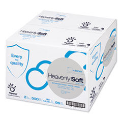 Heavenly Soft Toilet Tissue, Septic Safe, 2-Ply, White. 4.1" x 146 ft, 500 Sheets/Roll, 96 Rolls/Carton