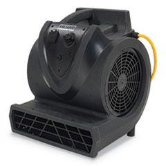 3-Speed Air Mover, 2400 cfm, Black, 21 ft Cord