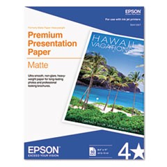 Epson Premium Presentation Paper Matte (8.5" x 11") (50 Sheets/Pkg)