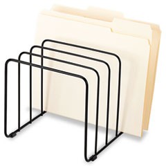 Wire Vertical File, 5 Sections, Letter to Legal Size Files, 10.25