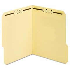 Earthwise Manila Top Tab Fastener Folder, 1/3 Tab, Letter, 50/Box