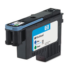 HP 70, (C9408A) Blue/Green Printhead