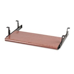 Slide-Away Keyboard Platform, Laminate, 21.5w x 10d, Bourbon Cherry