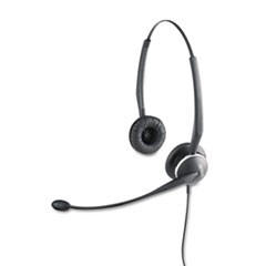 GN2125 Binaural Over-the-Head Telephone Headset w/Noise Canceling Mic