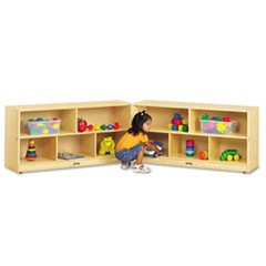 24.5" Height x 96" Width x 15" Depth - Foldable, Lockable, Laminated, Durable, Rounded Corner - Baltic - Hard Rubber - 1 Each