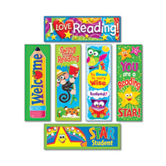 Bookmark Combo Packs, Reading Fun Variety Pack #2, 2w x 6h, 216/Pack