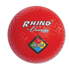 Playground Ball, 8.5" Diameter, Red