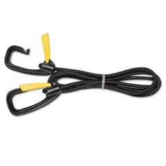 Bungee Cord w/Locking Clasp, Black, 72