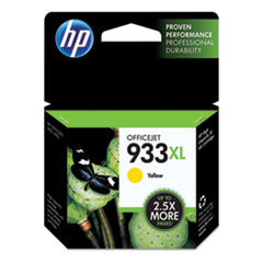 HP 933XL, (CN056AN) High-Yield Yellow Original Ink Cartridge