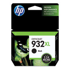 HP 932XL, (CN053AN) High-Yield Black Original Ink Cartridge