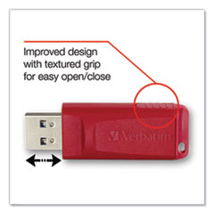Verbatim 4GB Store 'n' Go USB Flash Drive - 3-Pack of Assorted Colors