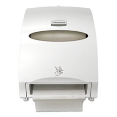 Electronic Towel Dispenser, 12.7 x 9.57 x 15.76, White