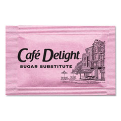 Pink Sweetener Packets, 0.08 g Packet, 2000 Packets/Box