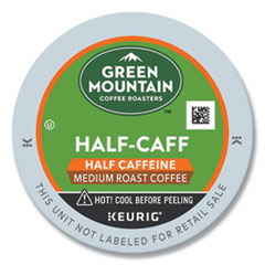 COFFEE,K-CUP,HALF CAFFEIN