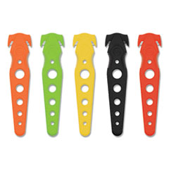 Safety Cutter, 5.75", Assorted, 5/Pack