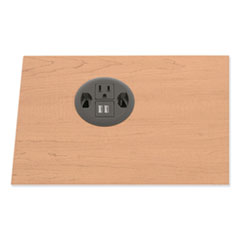 USB AC Power Hub Grommet, 3