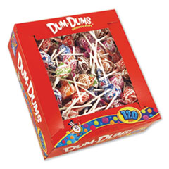 Dum-Dum-Pops, Assorted Flavors, Individually Wrapped, 120/Box