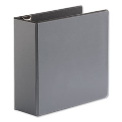 Deluxe Easy-to-Open D-Ring View Binder, 3 Rings, 4