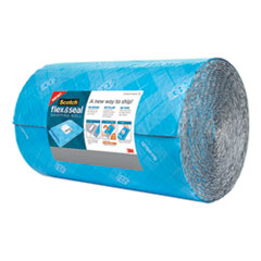 Flex and Seal Shipping Roll, 15" x 50 ft, Blue/Gray