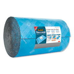 Flex and Seal Shipping Roll, 15" x 200 ft, Blue/Gray