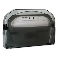 Toilet Seat Cover Dispenser, 16 x 3.13 x 11.5, Smoke, 12/Carton