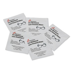 7930016809882, SKILCRAFT Lens Wipes, 5 x 8, White, 100/Box