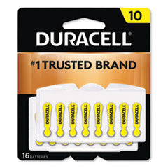 Hearing Aid Battery, #10, 16/Pack