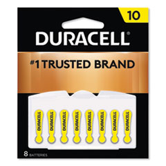 Hearing Aid Battery, #10, 8/Pack