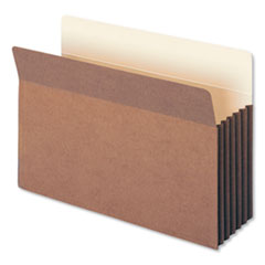 Redrope Drop-Front File Pockets w/ Fully Lined Gussets, 5.25