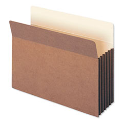 Redrope Drop-Front File Pockets w/ Fully Lined Gussets, 5.25