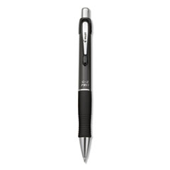 G2 Pro Gel Pen, Retractable, Fine 0.7 mm, Black Ink, Gray Barrel