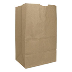 Grocery Paper Bags, 50 lbs Capacity, #20 Squat, 8.25