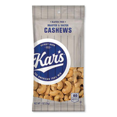 Nut Snacks, Salted Cashews, 1 oz Packets, 30/Carton