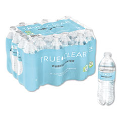 Purified Bottled Water, 16.9 oz Bottle, 24 Bottles/Carton