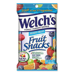 Fruit Snacks, Mixed Fruit, 5 oz Pouch, 12/Carton