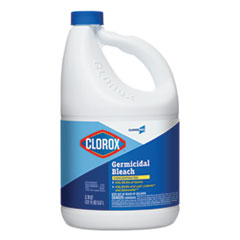 Concentrated Germicidal Bleach, Regular, 121 oz Bottle, 3/Carton